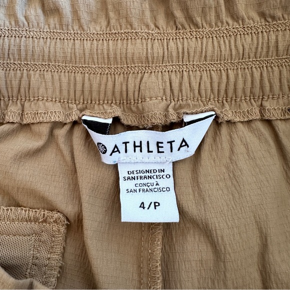 Athleta Trekkie High Rise Parachute Pant, Big Sur Brown, 4 Petite - Picture 10 of 11
